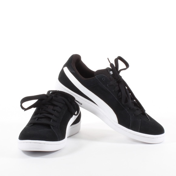 Menβs Puma Suede Leather Smash Sneaker Shoes Kicks - Picture 4 of 8